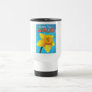 Wales vintage travel poster mug