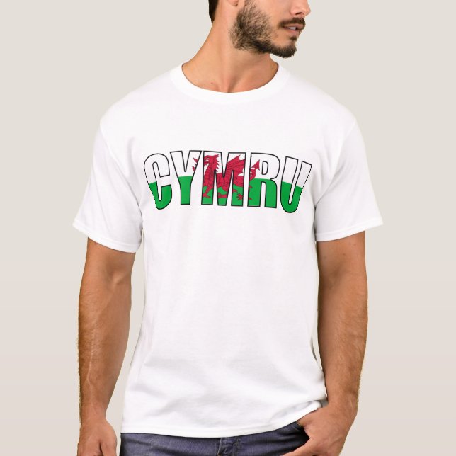 Wales Welsh flag T-Shirt (Front)