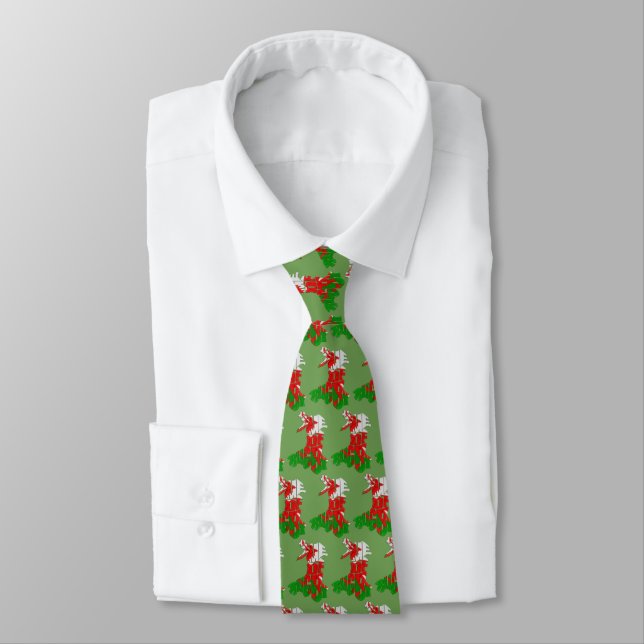 Wales Welsh Rugby Tie (Tied)