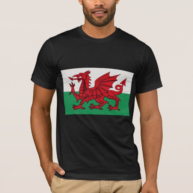 Wales's Flag T-Shirt (Front)