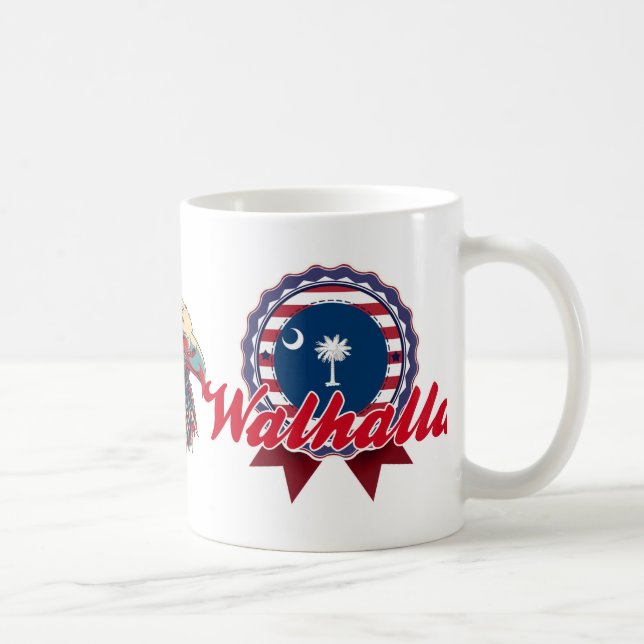 Walhalla, SC Coffee Mug (Right)