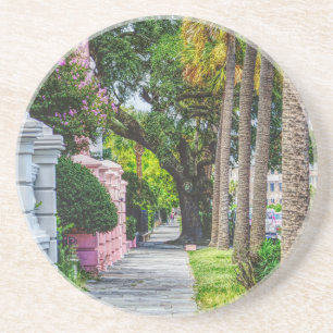 Walk Along Rainbow Row Coaster