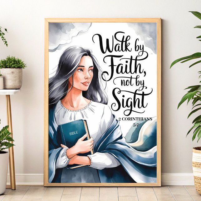 Walk By Faith – Christian Wall Art for Women (Creator Uploaded)