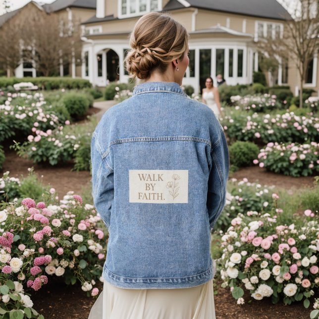 Walk By Faith Jean Jacket (Wedding Back)