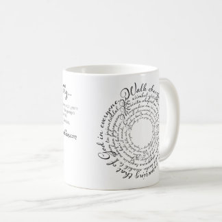 Walk Cheerfully... George Fox Quote Mug