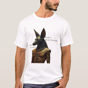 Walk Fearlessly, Anubis Walks Beside Me T-Shirt