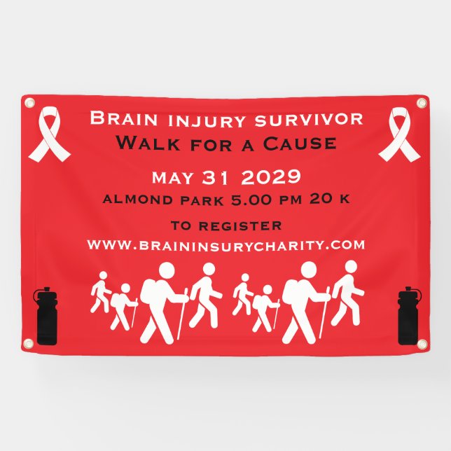 Walk For A Cause Banner (Horizontal)