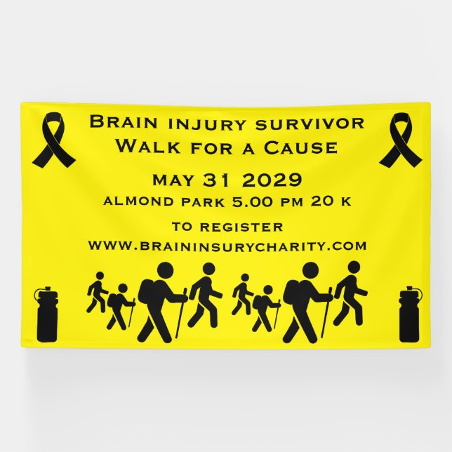 Walk For A Cause Banner (Horizontal)