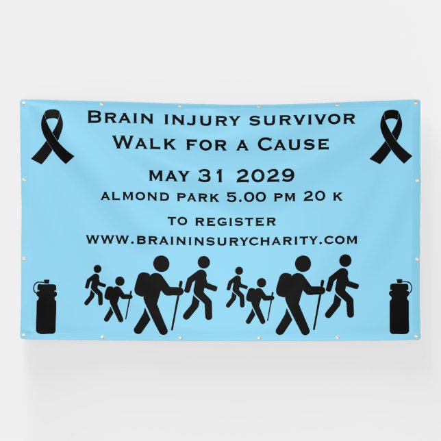 Walk For A Cause Banner (Horizontal)