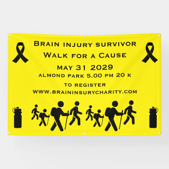 Walk For A Cause Banner (Horizontal)