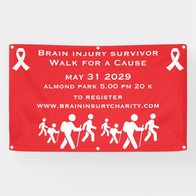 Walk For A Cause Banner (Horizontal)