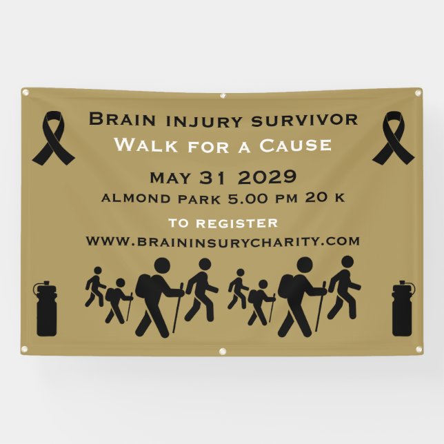 Walk For A Cause Banner (Horizontal)