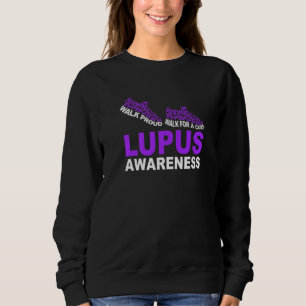 Walk For A Cure Lupus Awareness Month Lupus Warrio Sweatshirt
