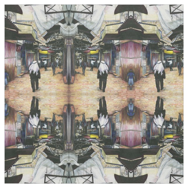 Walk Home through Antiquity, Jerusalem Fabric (Swatch)