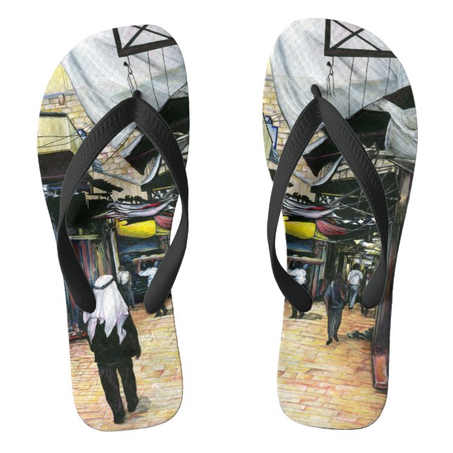 Walk Home through Antiquity, Jerusalem Jandals (Footbed)