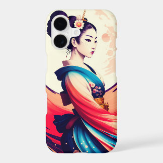 Walk In The Moonlight Japanese Geisha