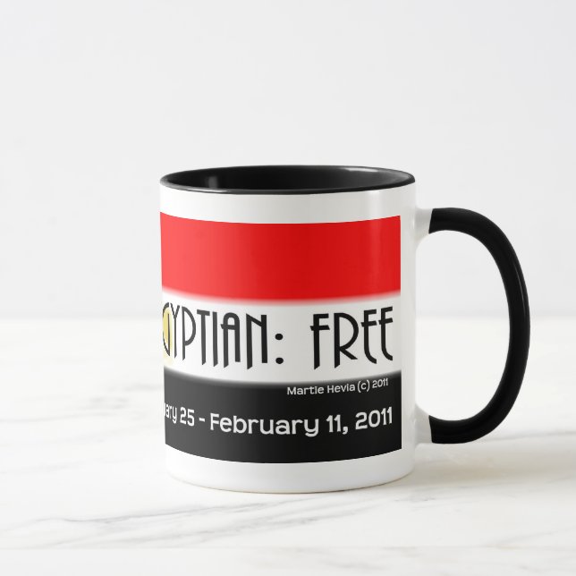Walk Like An Egyptian: Free - Mug (Right)