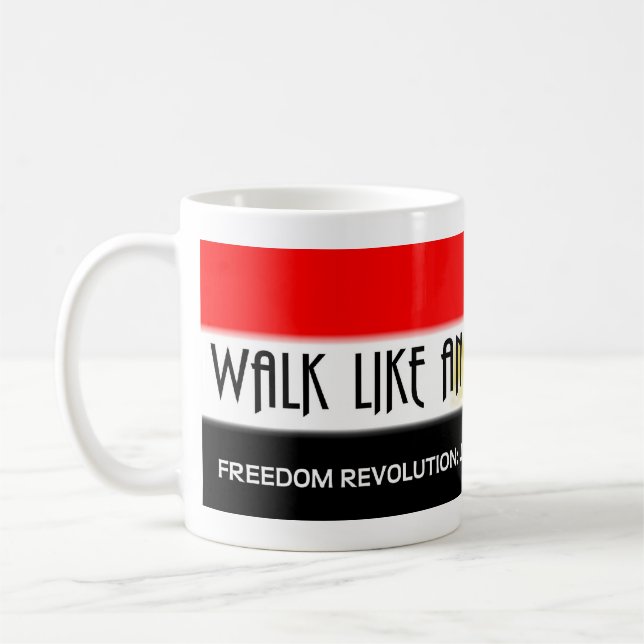 Walk Like An Egyptian: Free - Mug (Left)