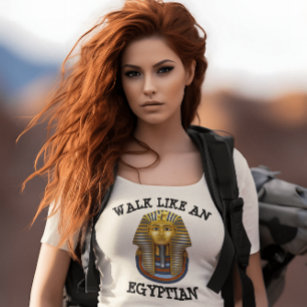 WALK LIKE AN EGYPTIAN VINTAGE 1980s T-SHIRTS