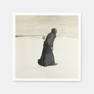 Walk of Death (by Magnus Enckell) Napkin