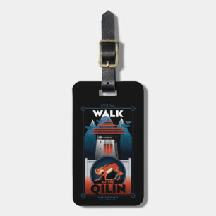 Walk of the Qilin Mountain graphic Luggage Tag