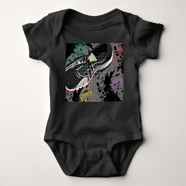 Walk on By Baby Bodysuit (Front)