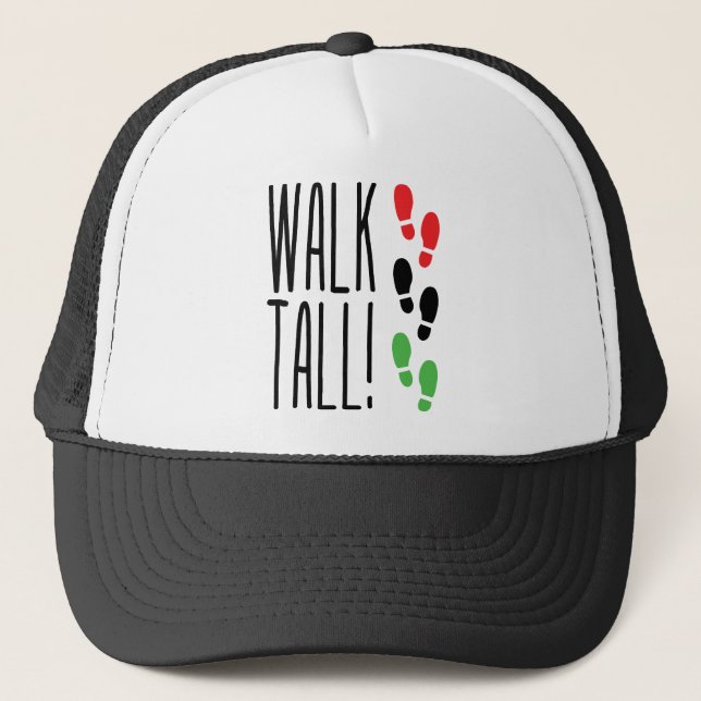 Walk Tall Trucker Hat (Front)