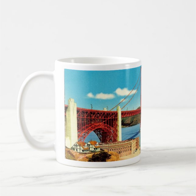 Walk the Golden Gate Bridge Mug (Left)