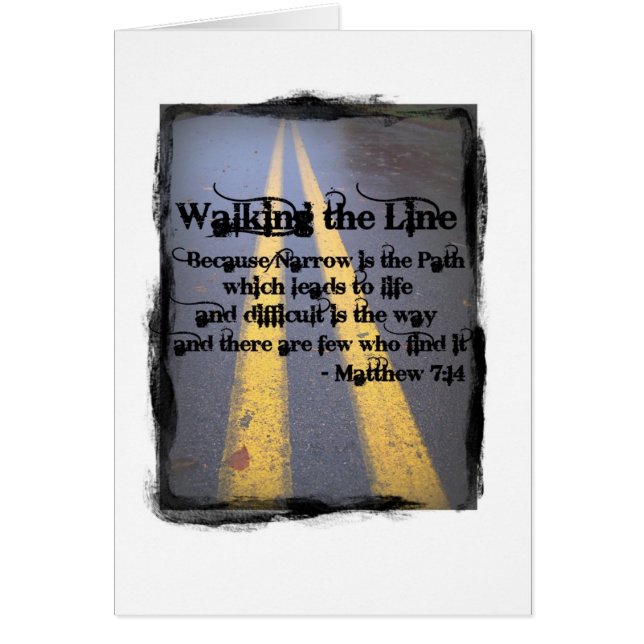 Walk The Line (Front)