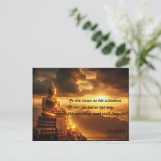 Walk The Path Postcard (Standing Front)