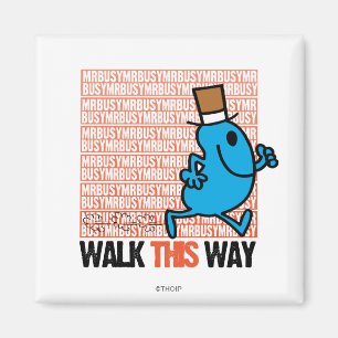 Walk This Way Magnet