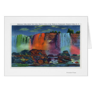 Walk to Cave of the Winds at Night