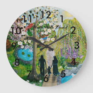 Walk With Christ Clock With Numbers
