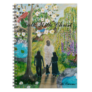 Walk With Christ Notebook (80 pages B&W)