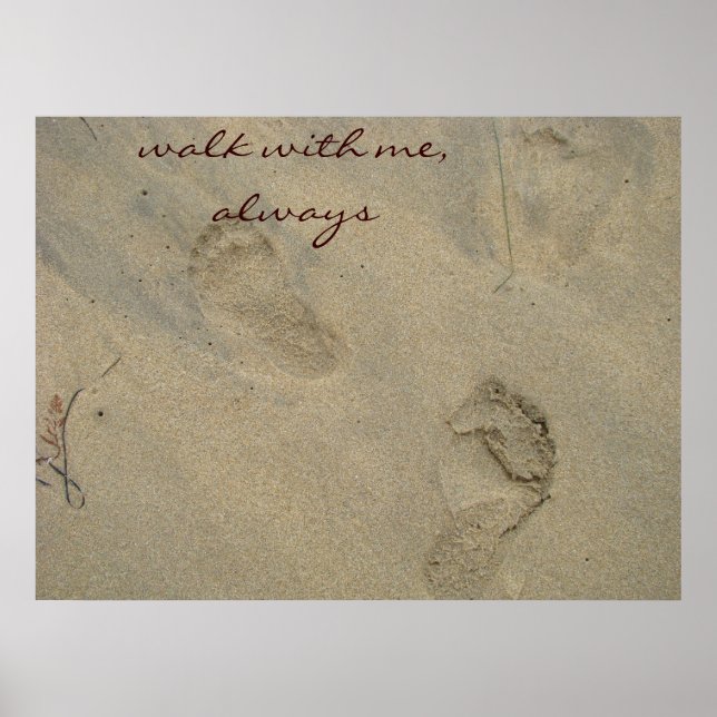 Walk with me, always... poster (Front)