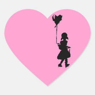 walk your heart sticker