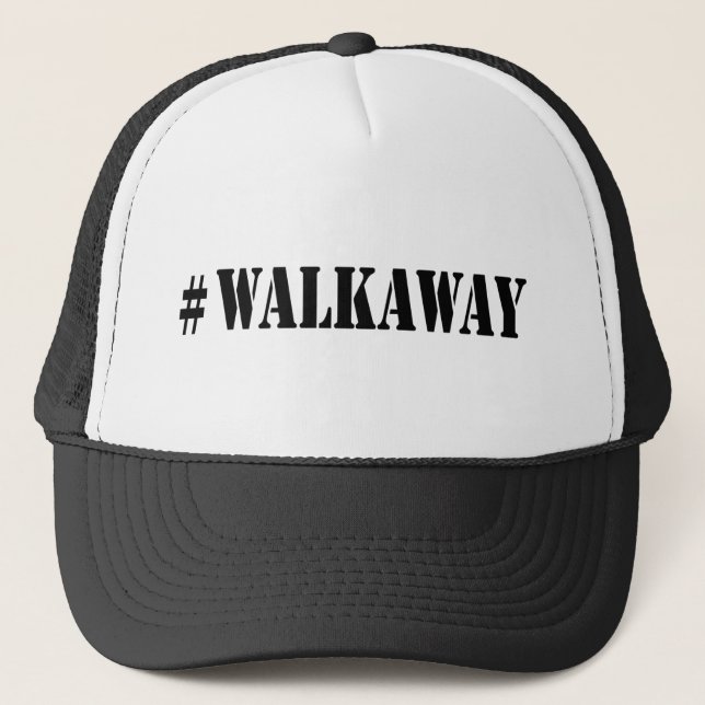 #WALKAWAY MAGA GEAR TRUCKER HAT (Front)