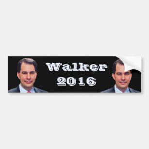 Walker 2016 bumper sticker
