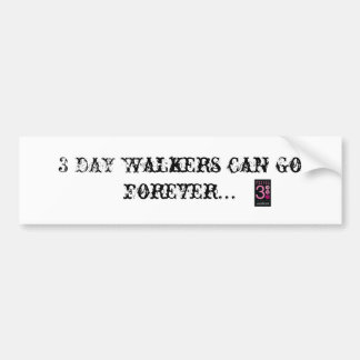 Walker Bumper Sticker