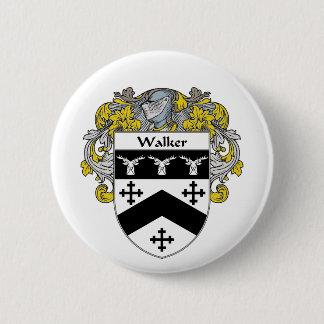 Walker Coat of Arms (Mantled) 6 Cm Round Badge