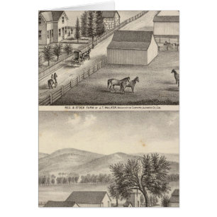 Walker, Knittel residences, farms