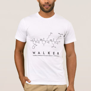 Walker peptide name shirt