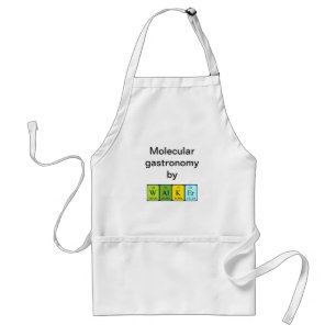 Walker periodic table name apron