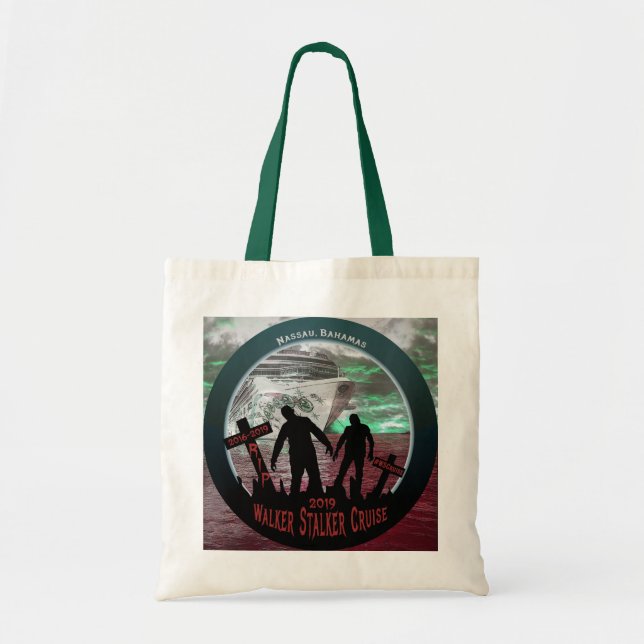 Walker Stalker Cruise 2019 Customizable Tote (Front)
