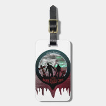Walker Stalker Cruise 2019 White Luggage Tag