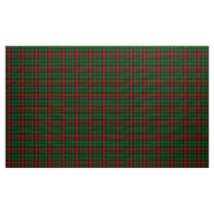Walker Tartan Red Green and Black Plaid Fabric