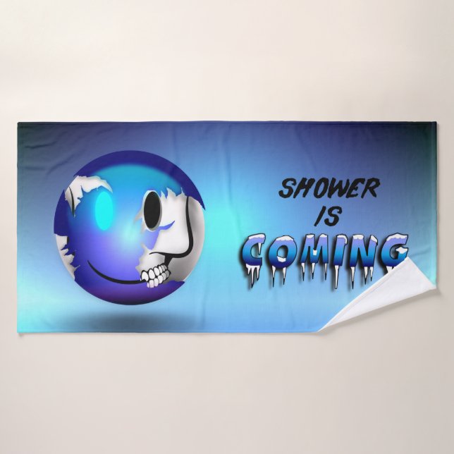 Walkermoji bath towel (Bath Towel)