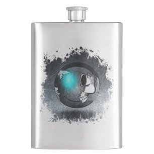 Walkermoji Vintage Blade Hip Flask