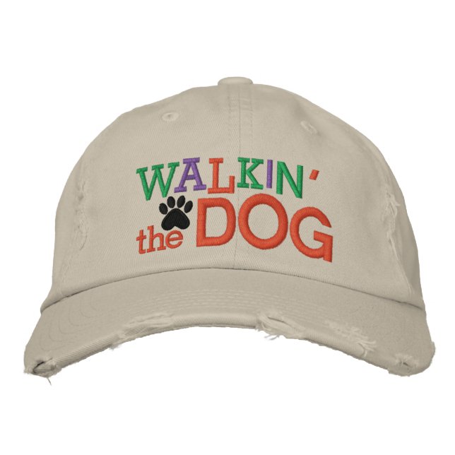 Walkin' the Dog Cap by SRF (Front)