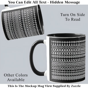 Walking Addict Hidden Message Funny Novelty 111W Mug